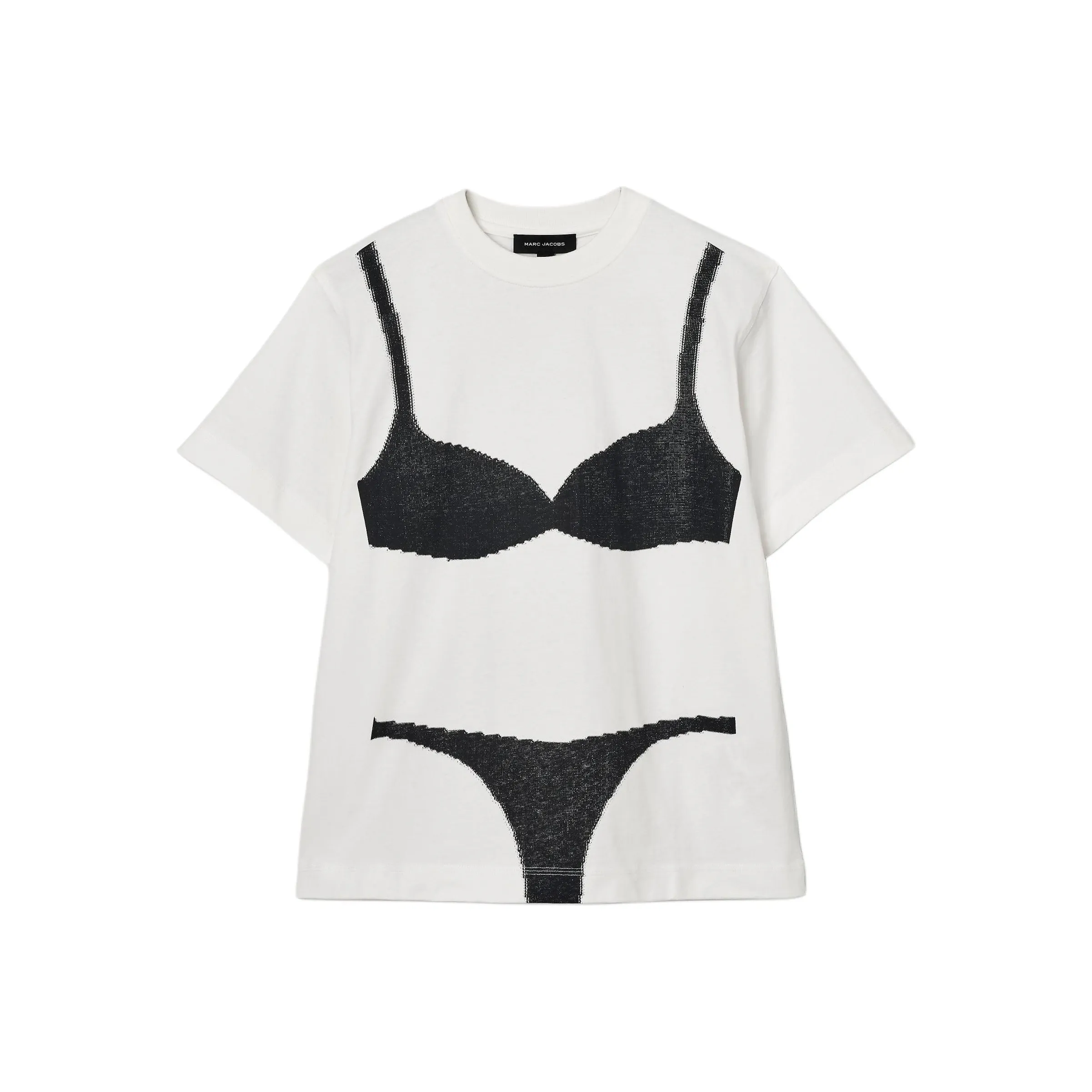 MARC JACOBS Bra jacquard T shirt