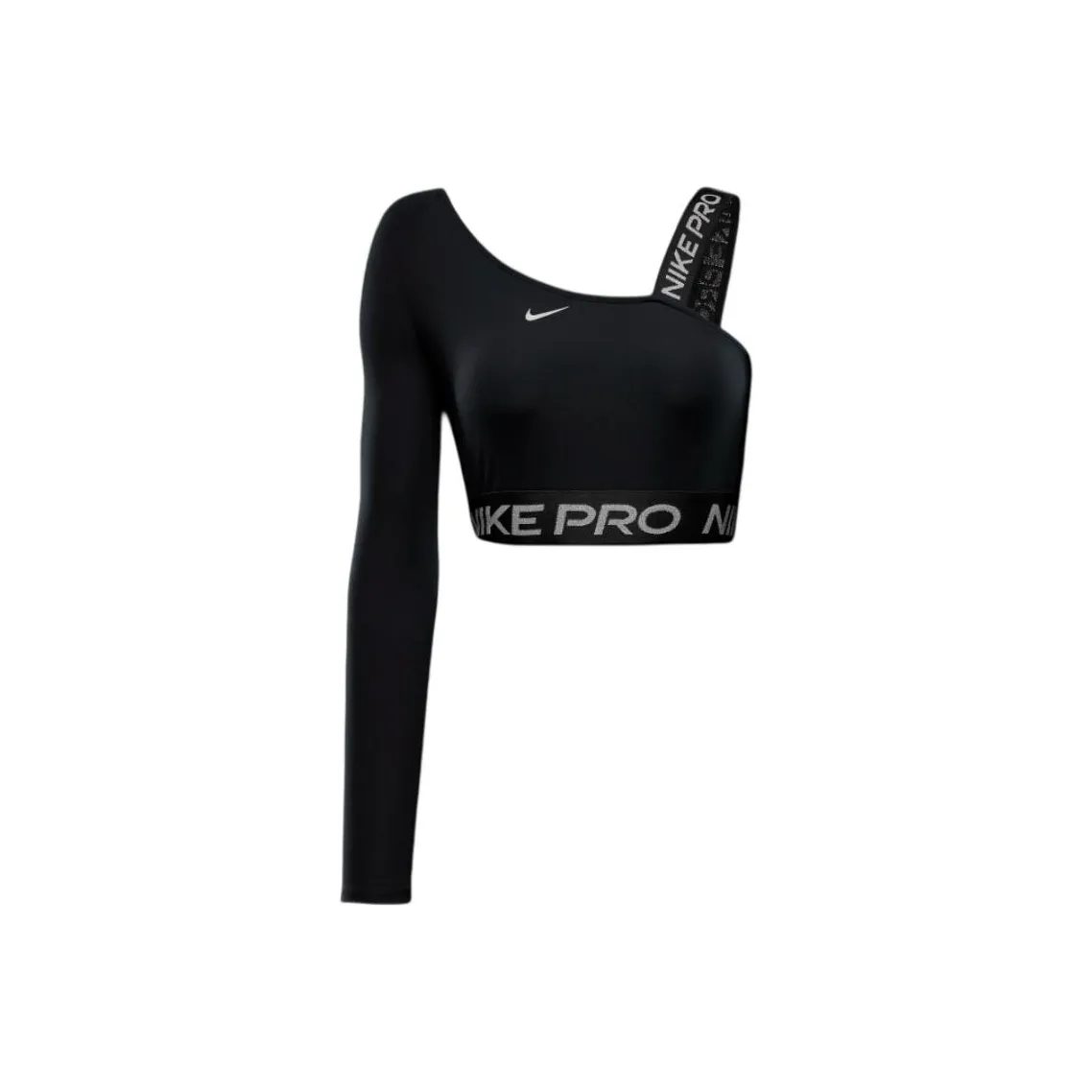 Nike ProDri Fit Shine Crop Top Women's Black