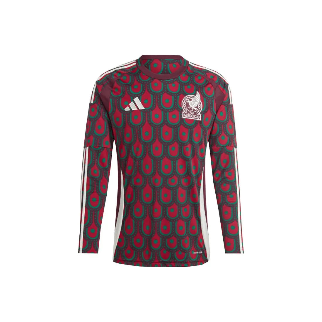 Adidas Mexico 24 Long Sleeve Home Jersey