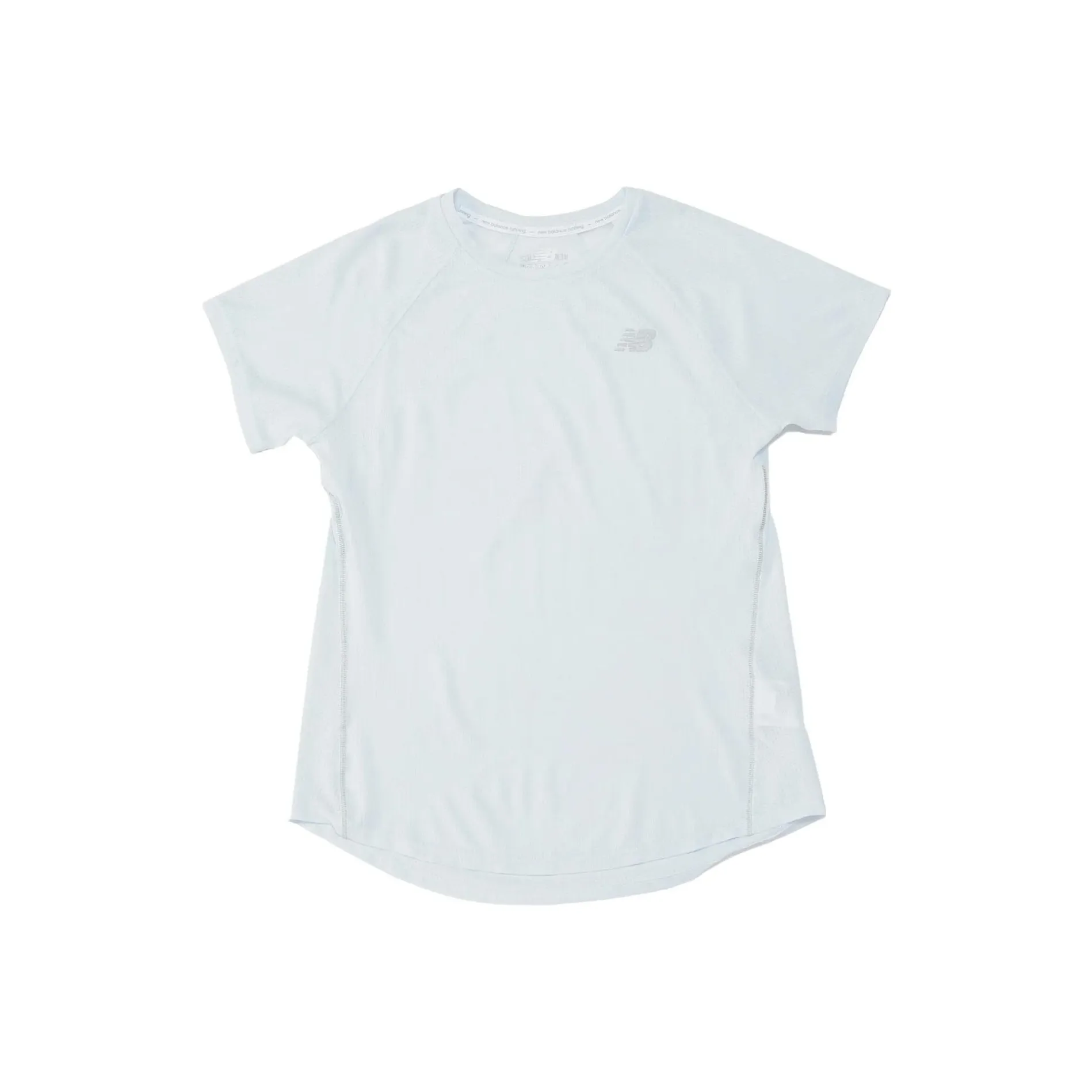 New Balance IMPACT RUN Raglan Sleeve T Shirt Women's White