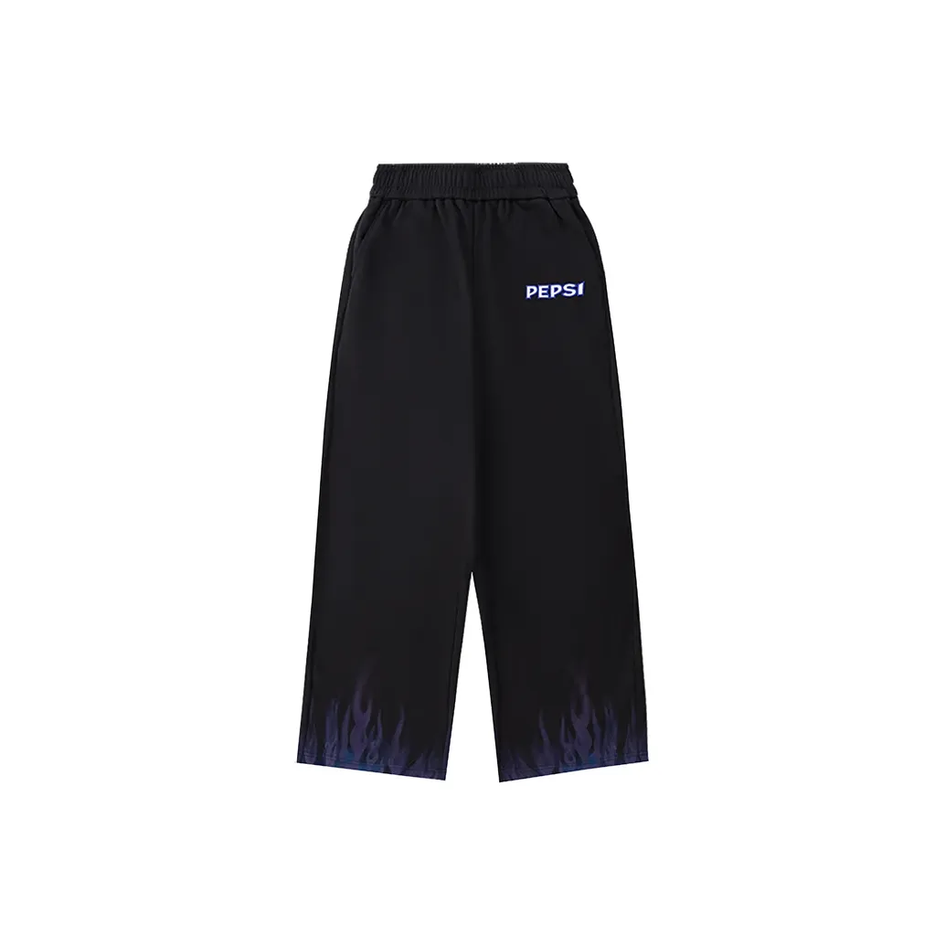 Pepsi X D.Desirable PEPSI Co branded Edition Sports Pants Unisex Black