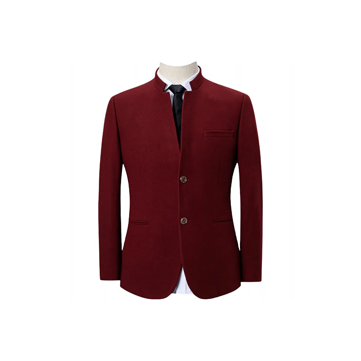 CAIZI Красный Мужской Деловой Костюм
