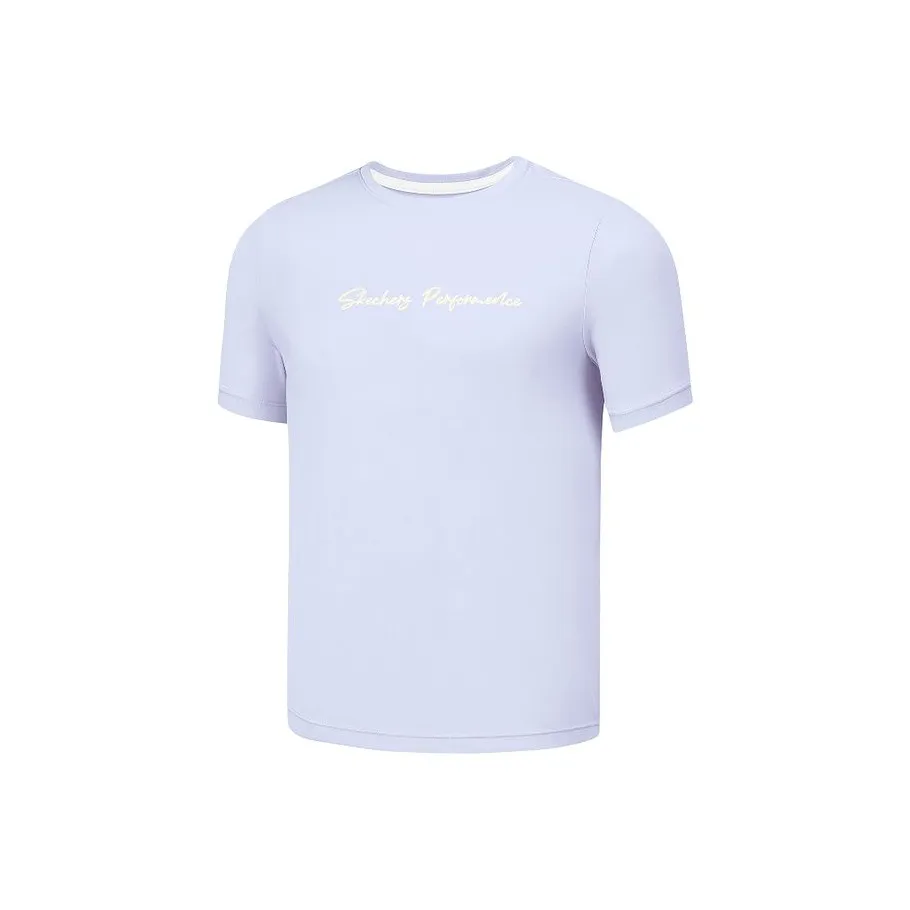 Skechers Basic Sports Series SS25 Regular T Shirt Women's Photinia Purple/00FW
