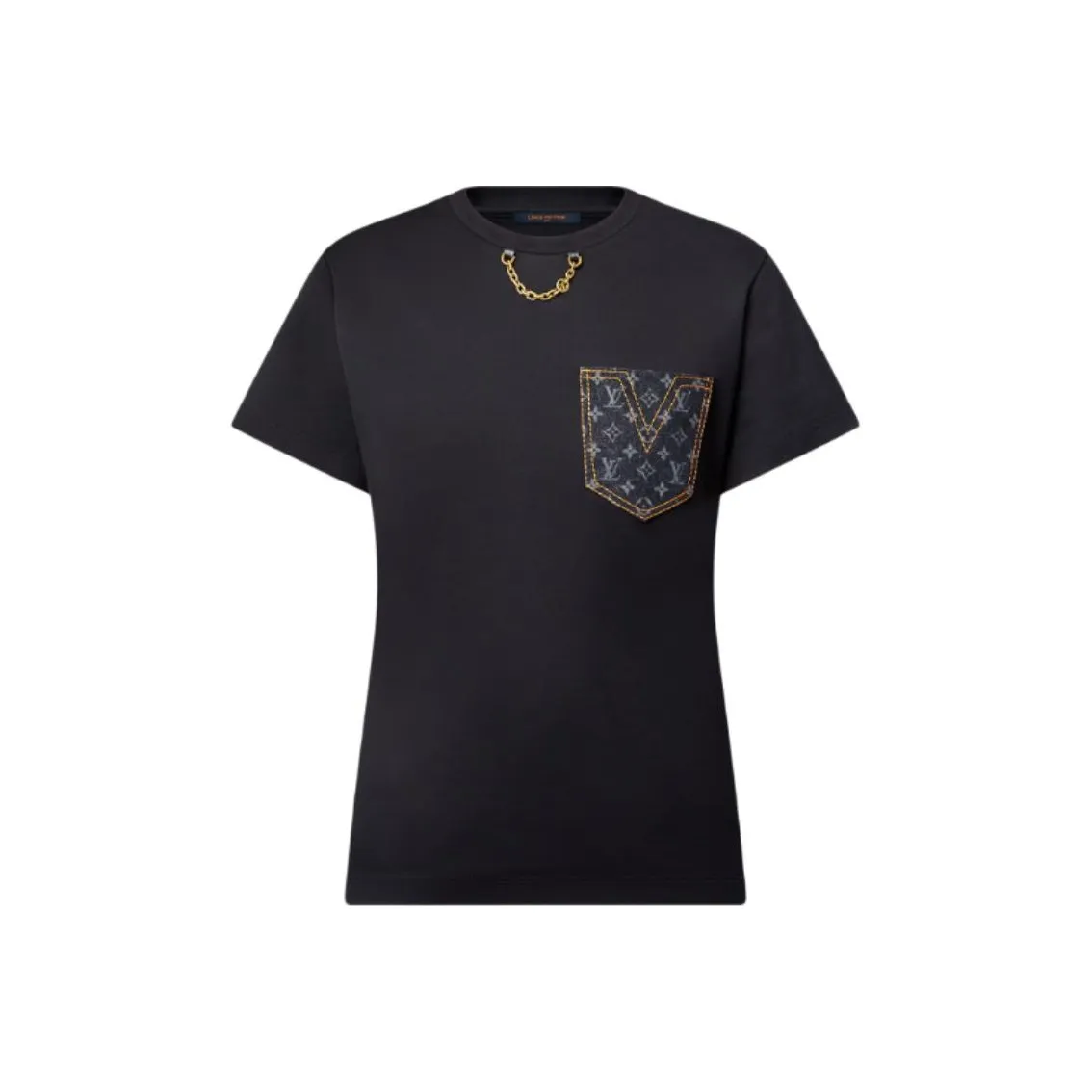 Lv Monogram Pocket T Shirt