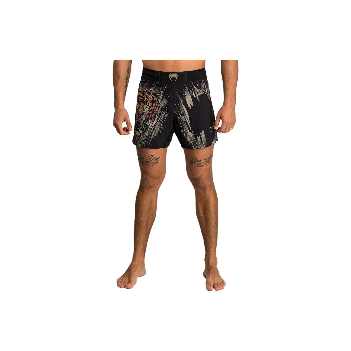 VENUM Tiger Sports Shorts Men's Black/Fluorescent Orange