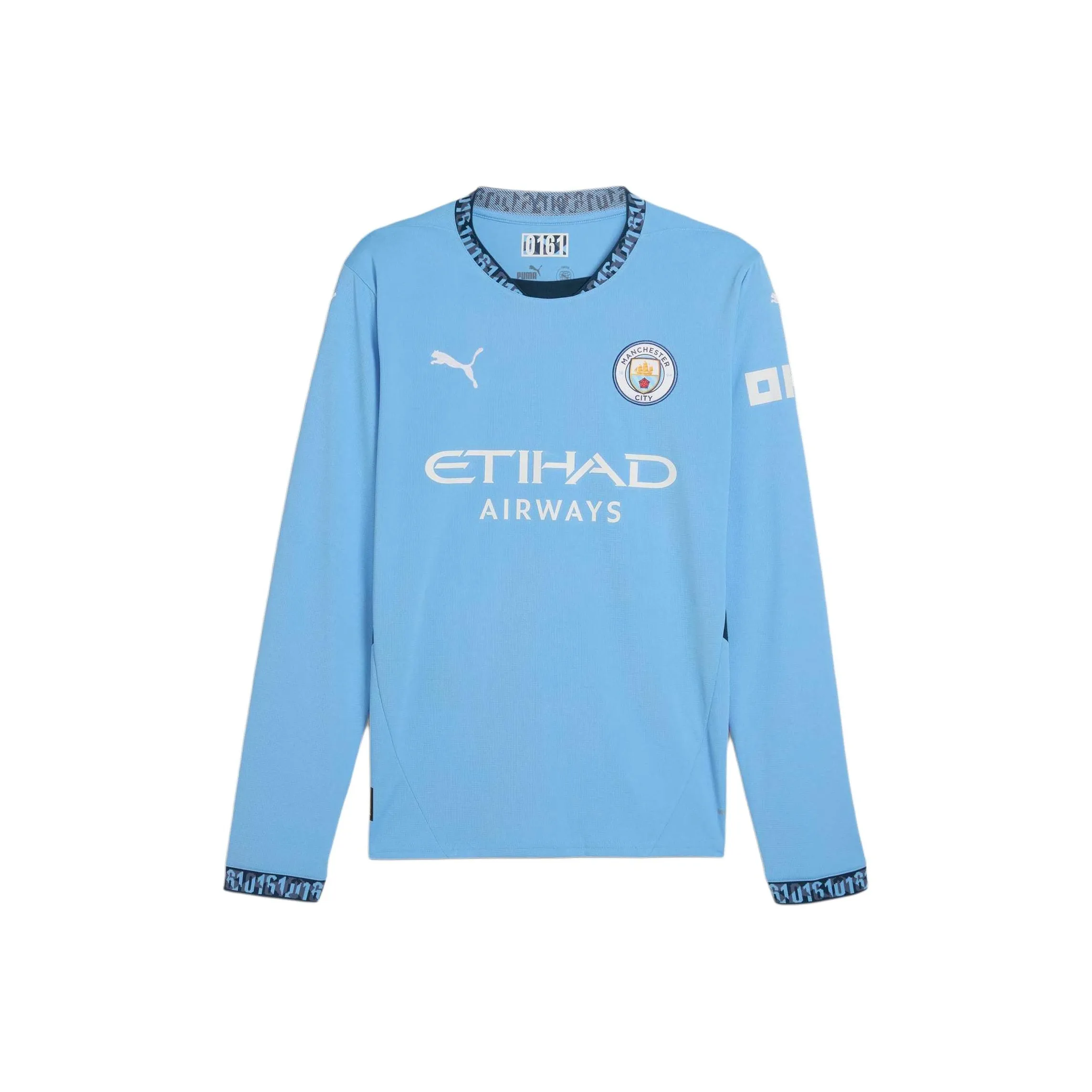 PUMA Camiseta De Fútbol De Manga Larga Manchester City 24/25 Local Para Hombre