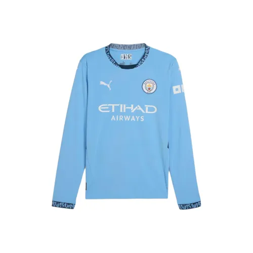 PUMA Manchester City Football Club Ocean Blue Мужские Футбольные Джерси