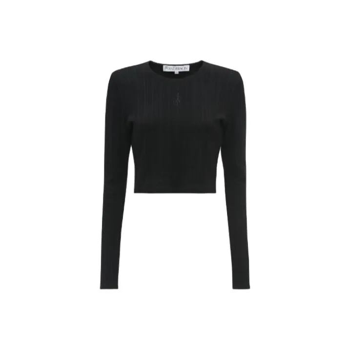 JW Anderson T-Shirt Женская Черная