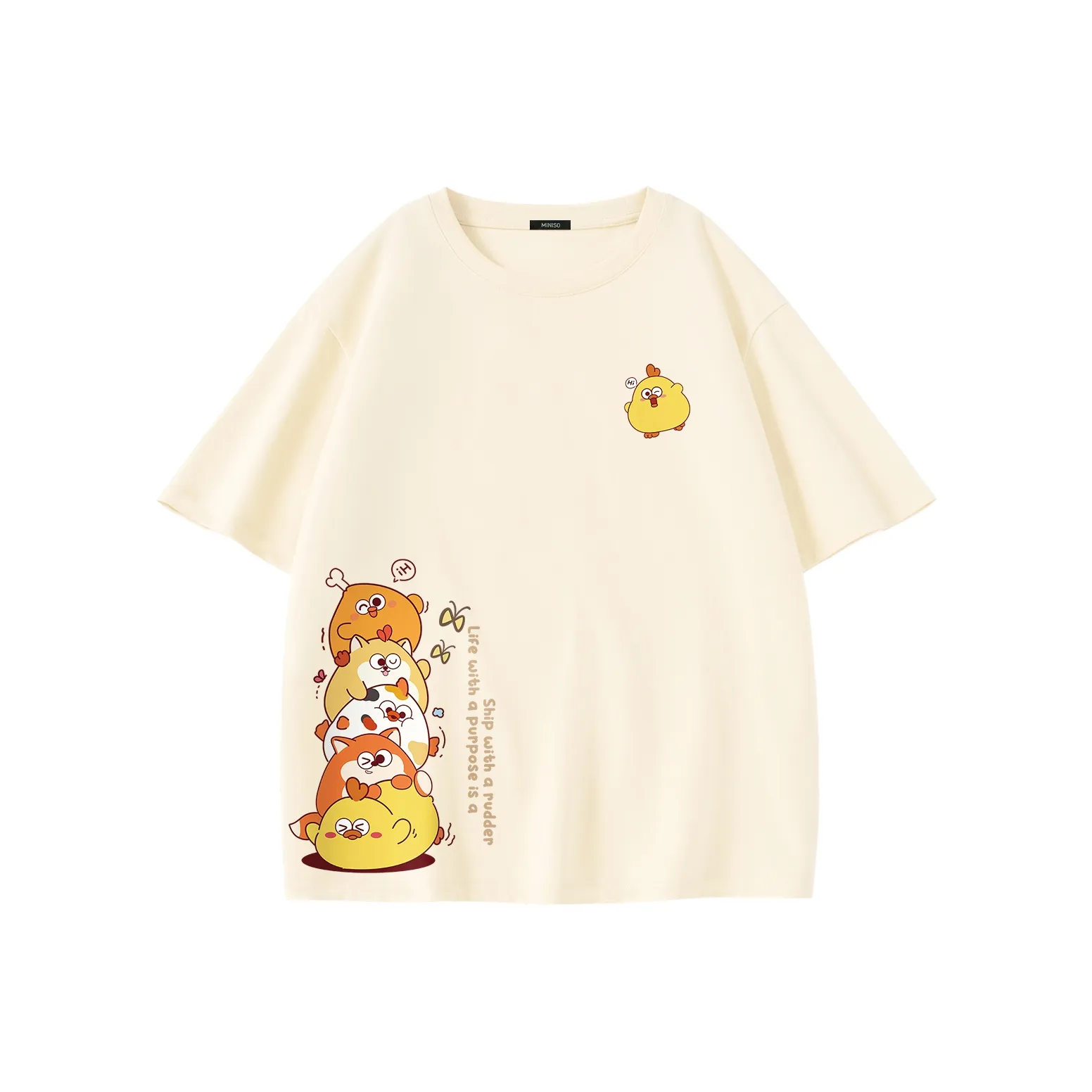 MINISO x DUNDUNJI LIANMINGKUAN T Shirt Women's