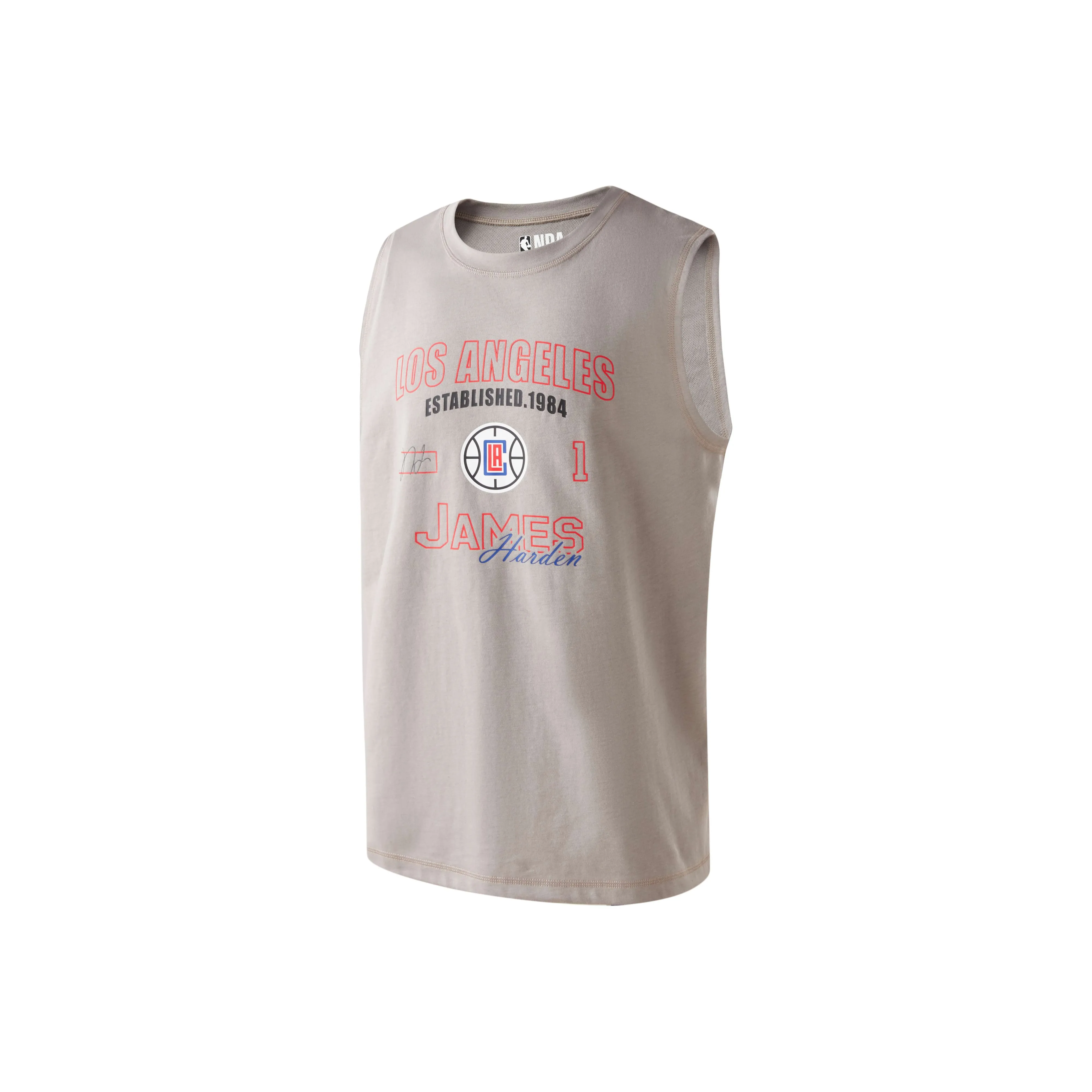 NBA Баскетбольная Джерси Унисекс Серого цвета