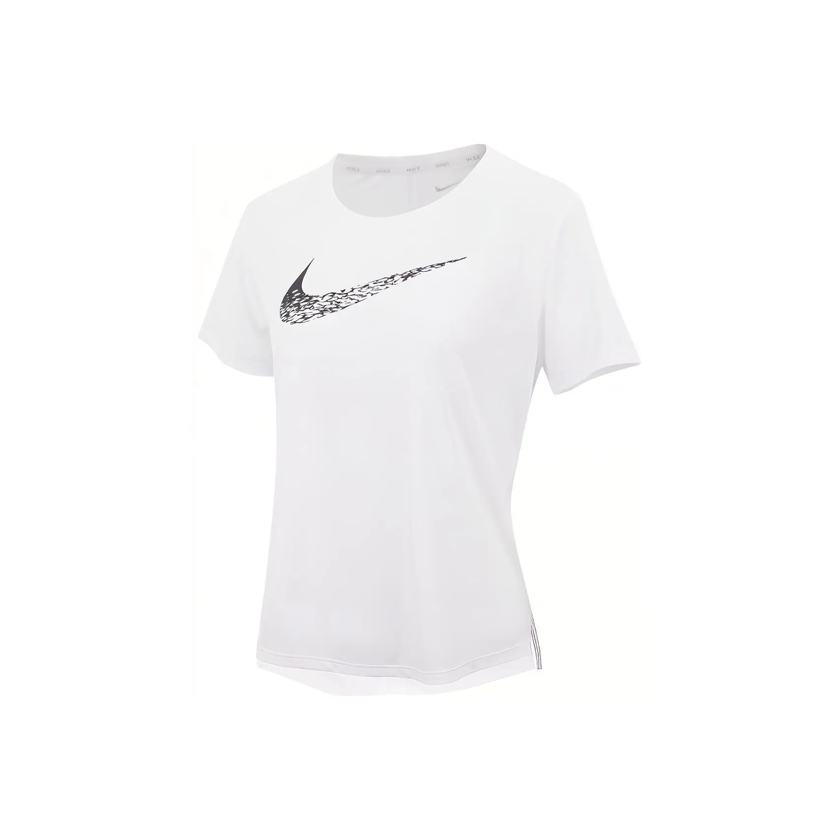 Nike Swoosh Run Women's Short-Sleeve Running Top White