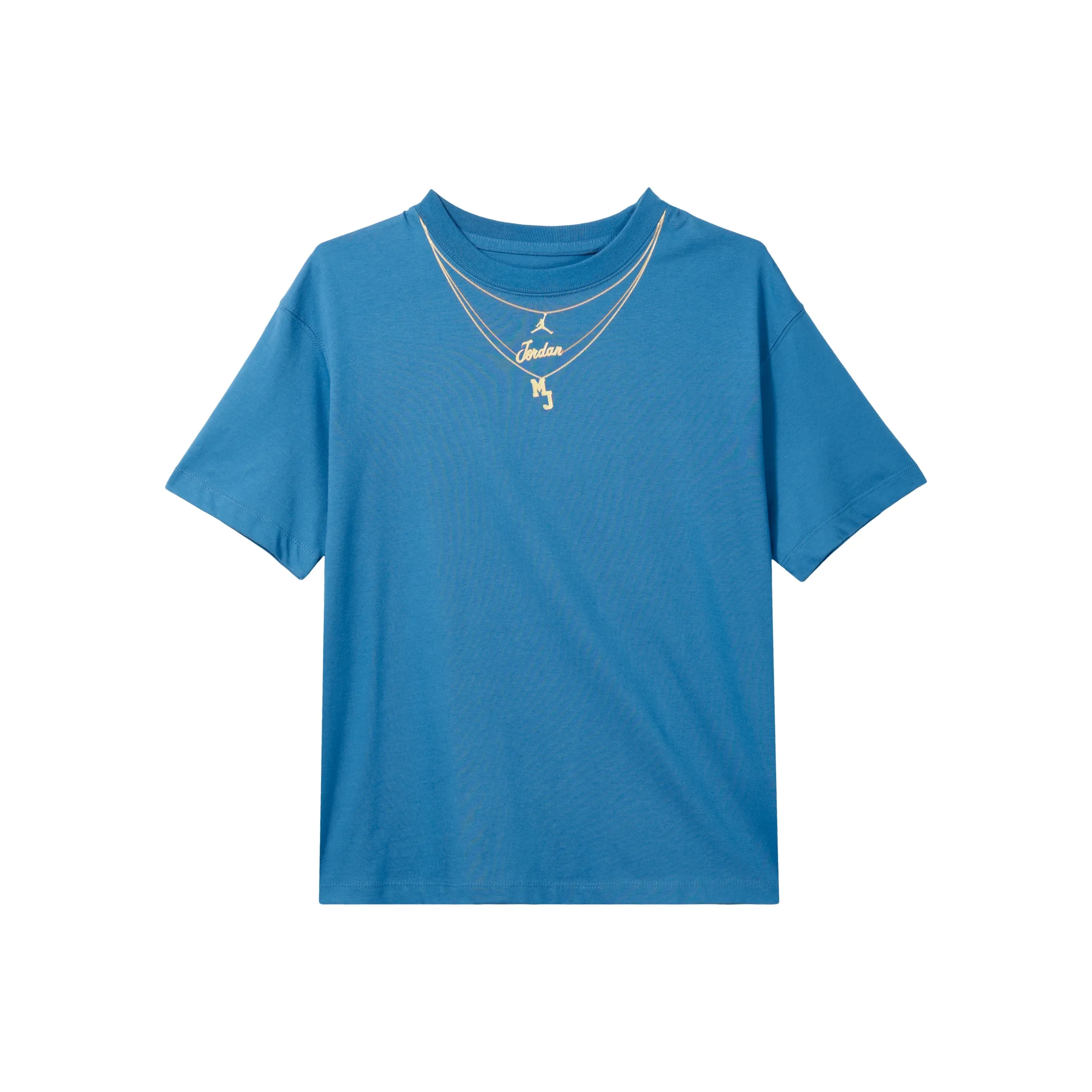 Jordan Синий Женские T-рубашки