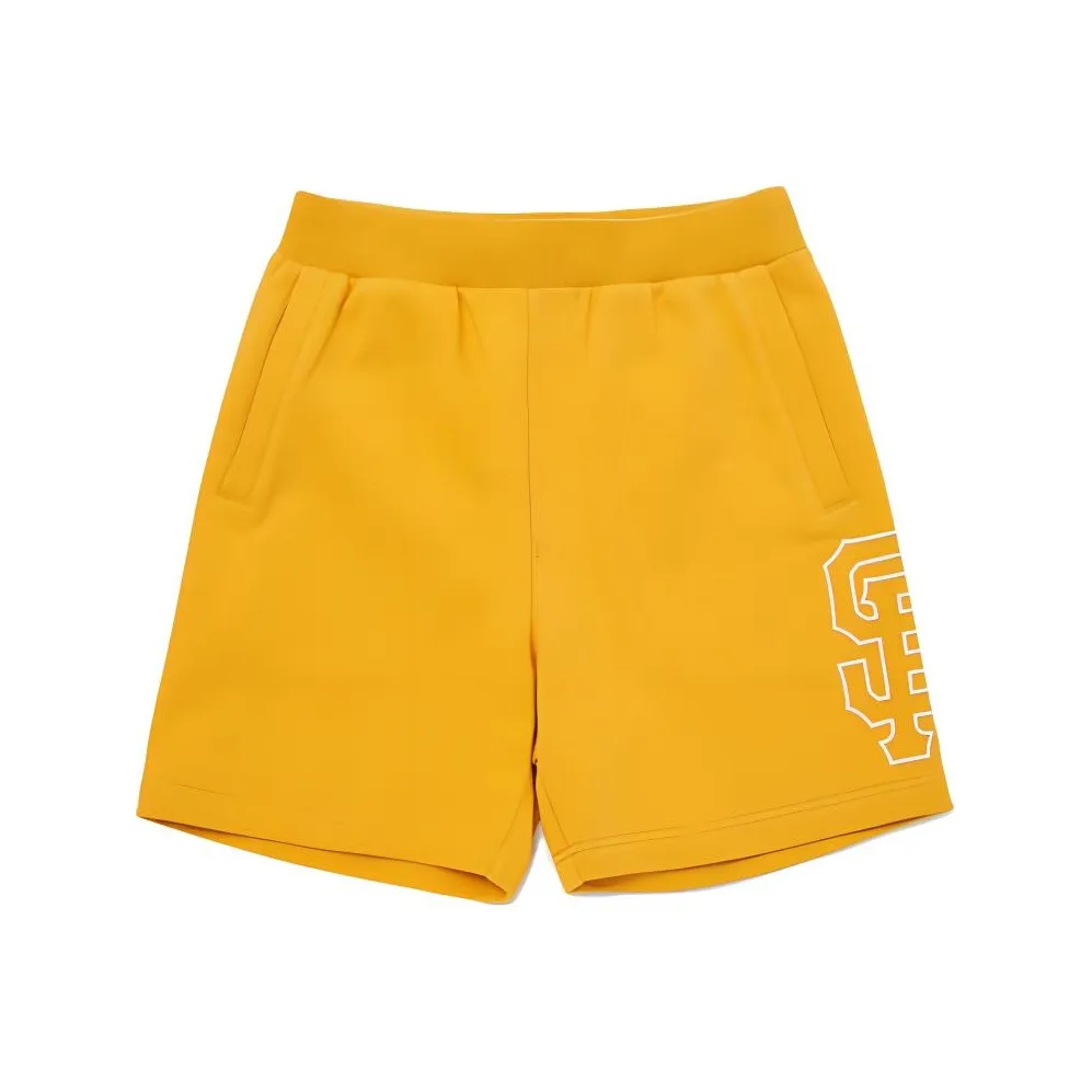 Mlb Base Logo Спортивные шорты Унисекс Желтые