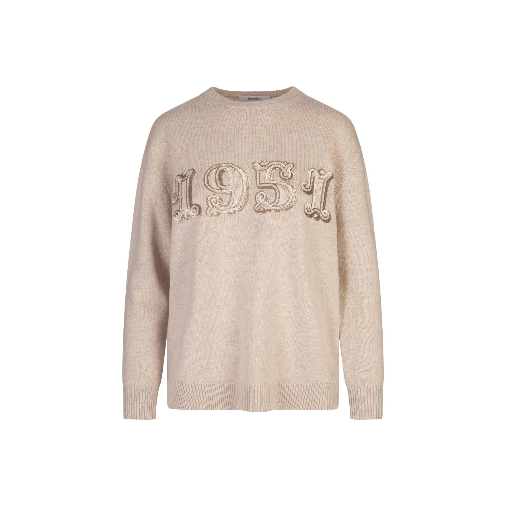 MaxMara Бежевые Женские Свитеры