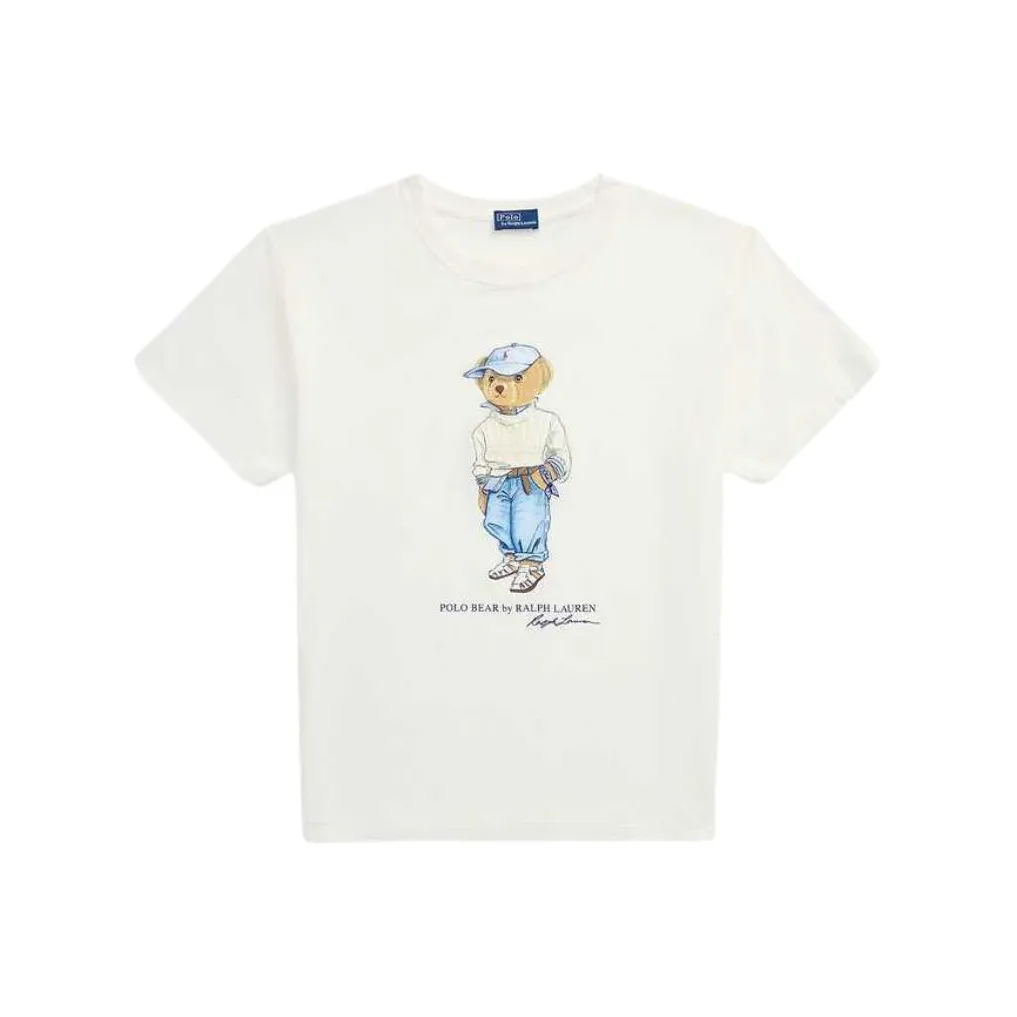 Polo Ralph Lauren Bear motif T shirt