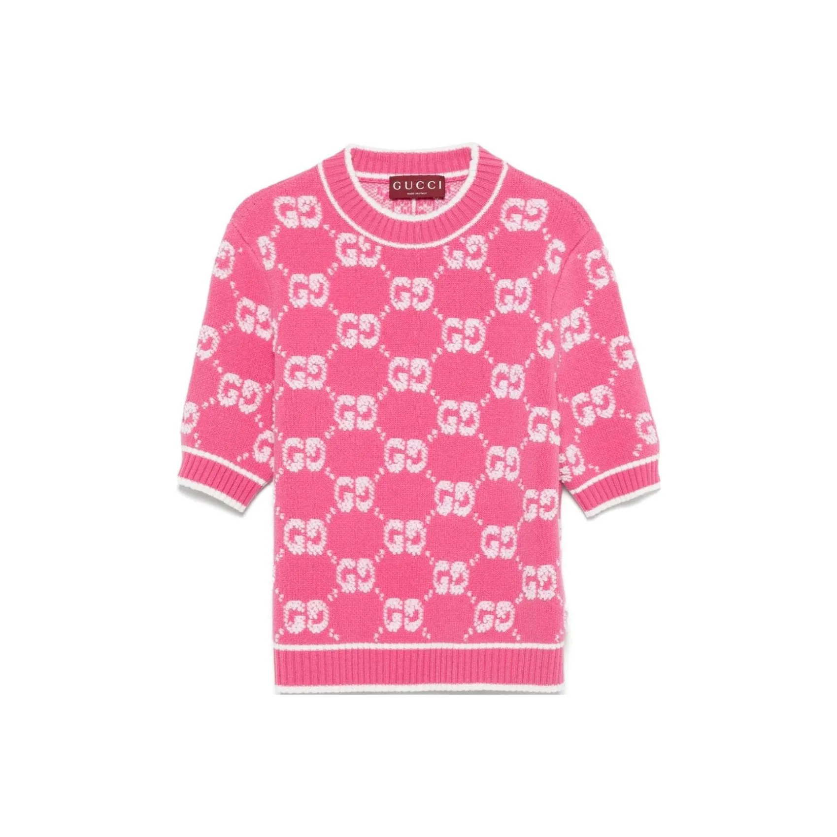 GUCCI Gg Jacquard Knitted Top