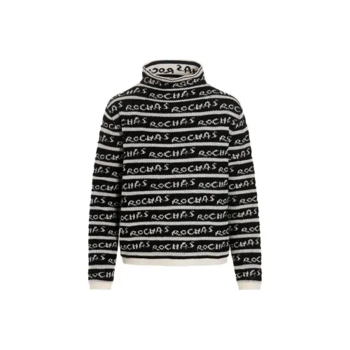 ROCHAS Черные Женские Свитеры