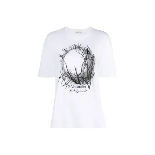 Alexander McQueen Белые Женские Футболки