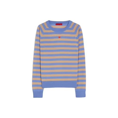 MAX&Co. Голубой абрикосовый Женские свитеры