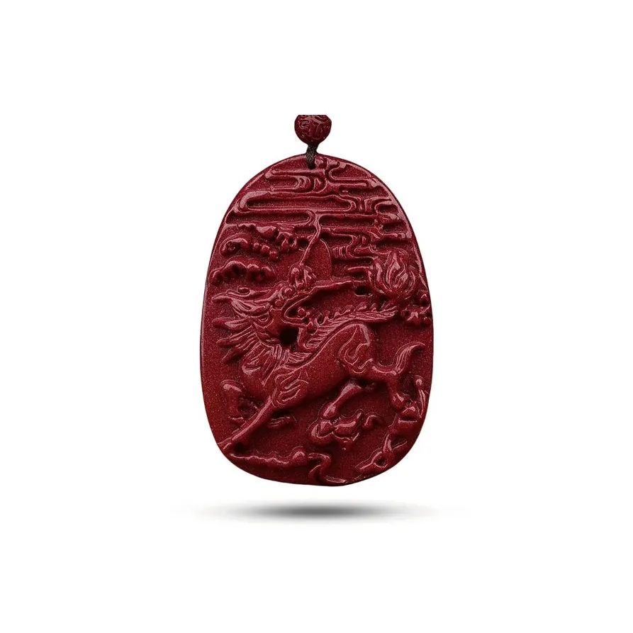 Dora Skewers Cinnabar Pendants Unisex