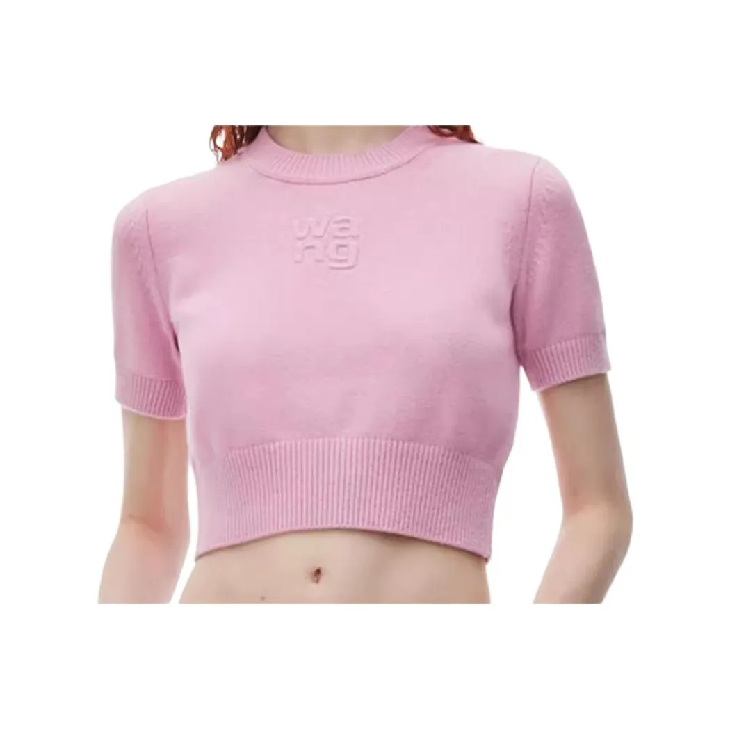 Alexander Wang SS24 Свитер Женский Розовый