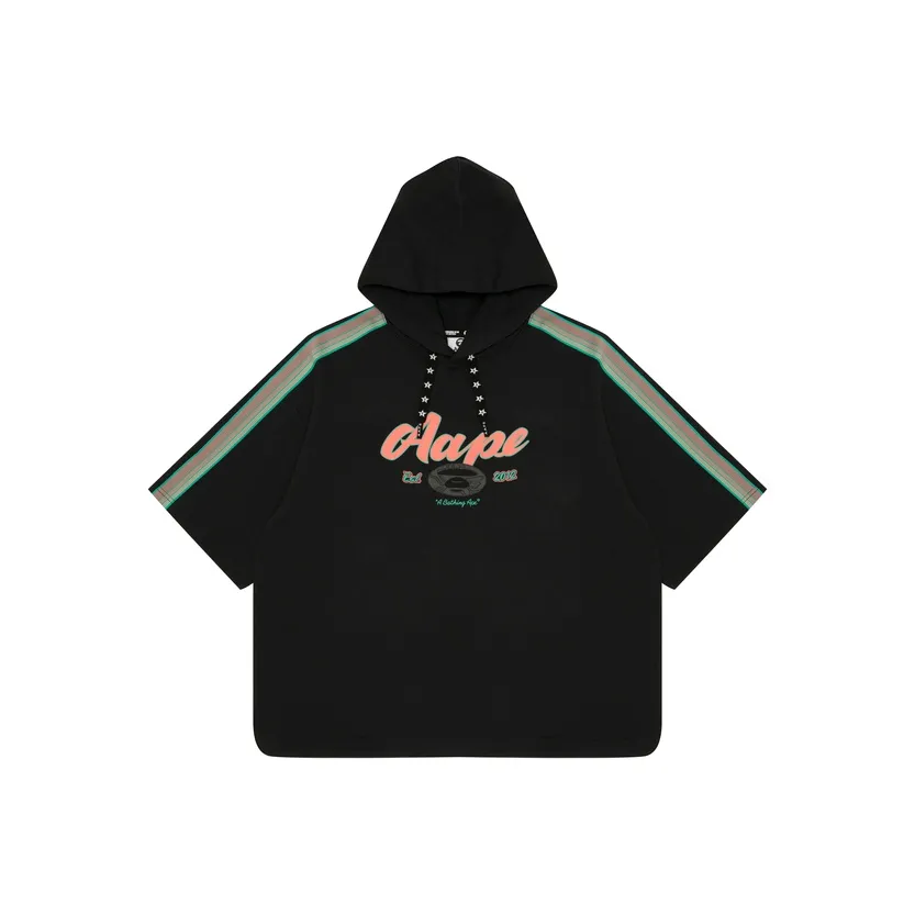 Aape Logo print Cotton Blend Hoodie