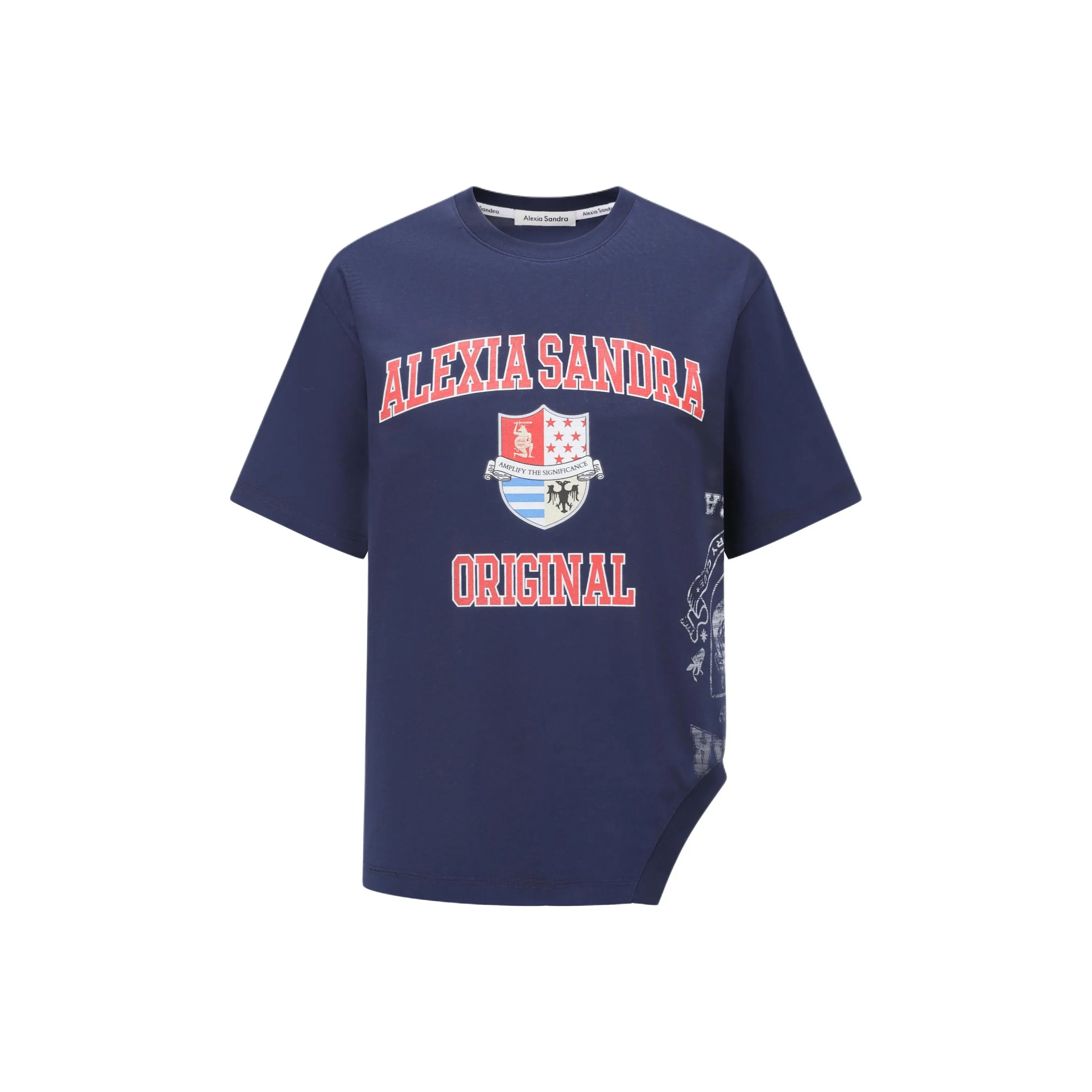 Alexia Sandra SS25 T-Shirt Женская Синяя