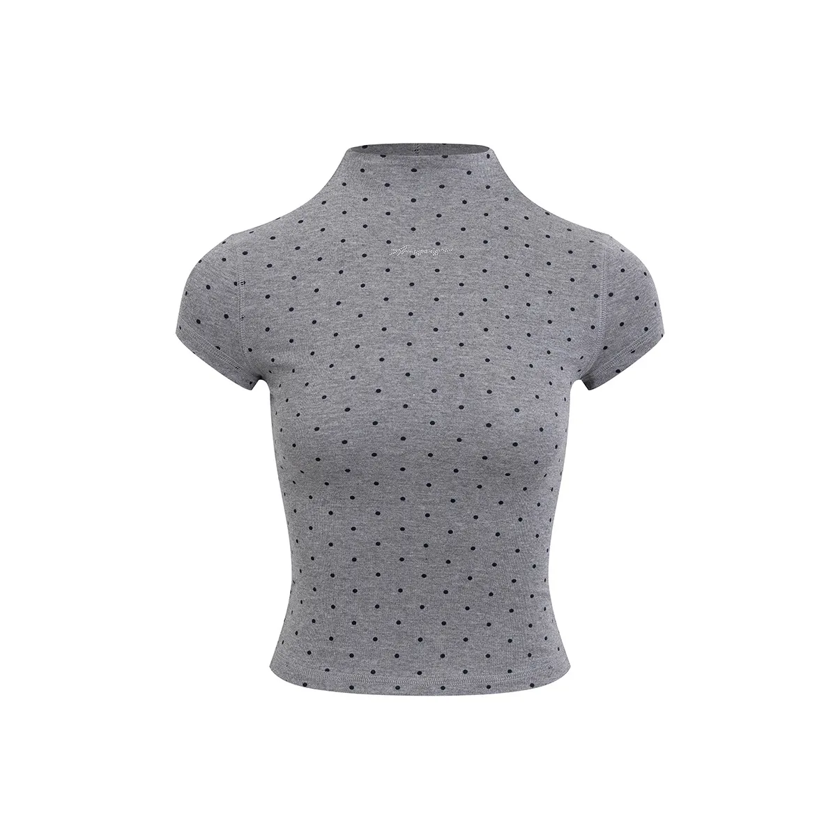 Ariseism T-Shirt Женская Синяя В горошек