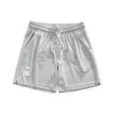 아이스브레이커 고중량 자수 반바지 - 라이트 그레이