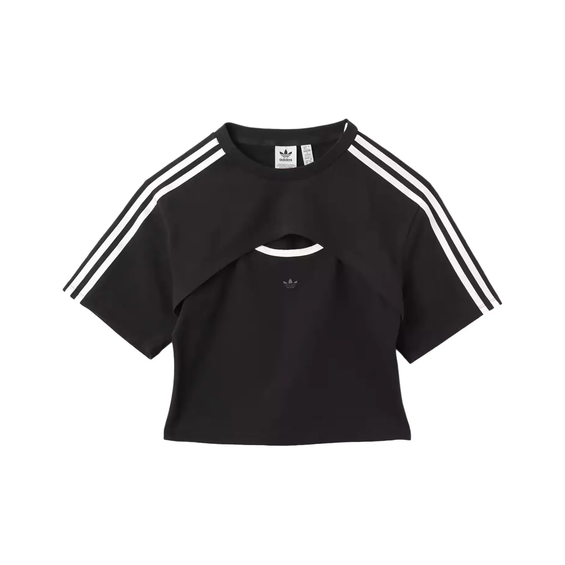 Adidas Originals SS25 T Shirt Women's Black/White