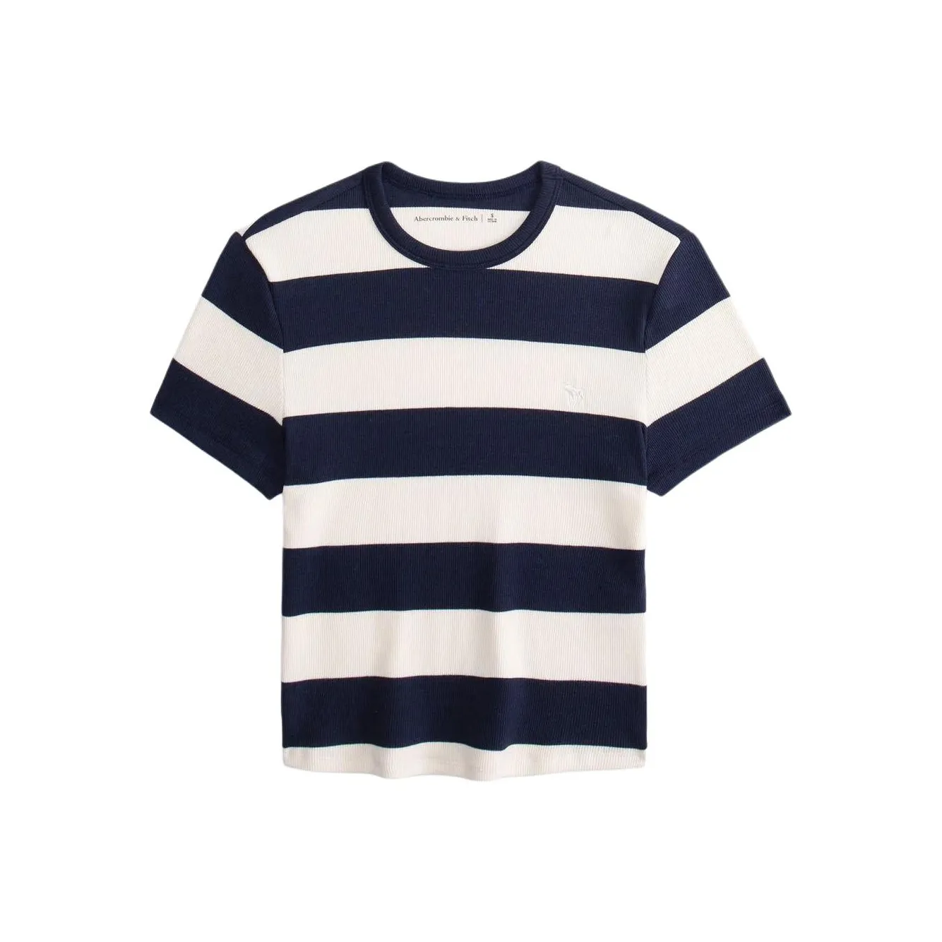 Abercrombie＆Fitch T-рубашка женская синяя и белая