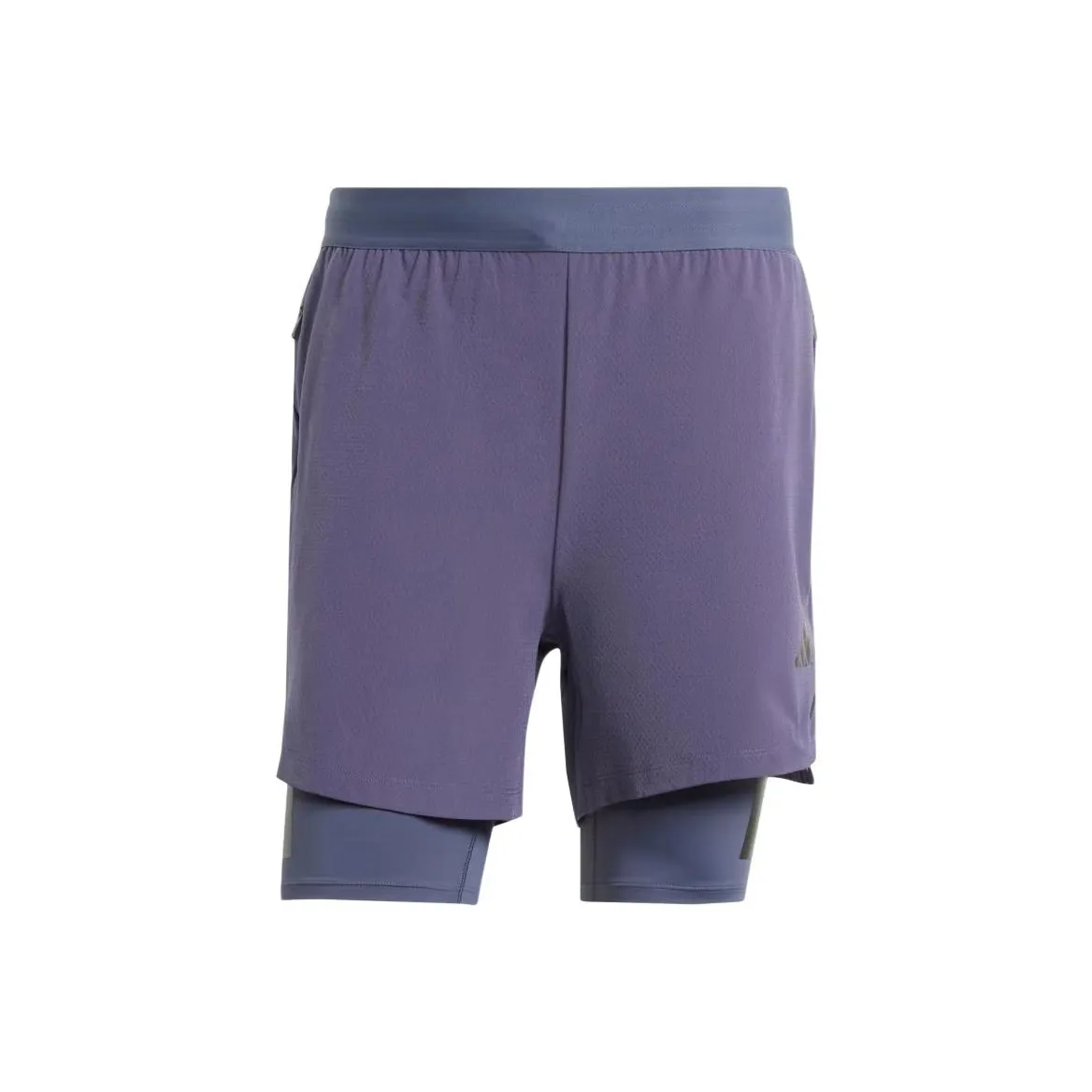 Adidas Free Shipping With AdiClub Power Workout Two-in-One Shorts