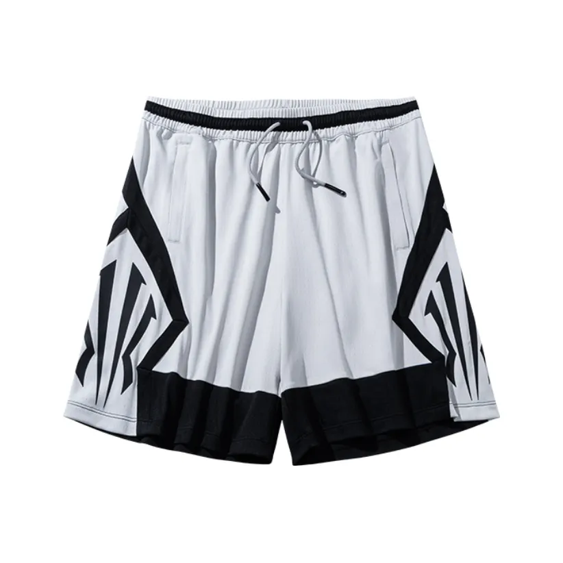 ANTA Баскетбольные шорты Унисекс Бежевый Розовый Серый