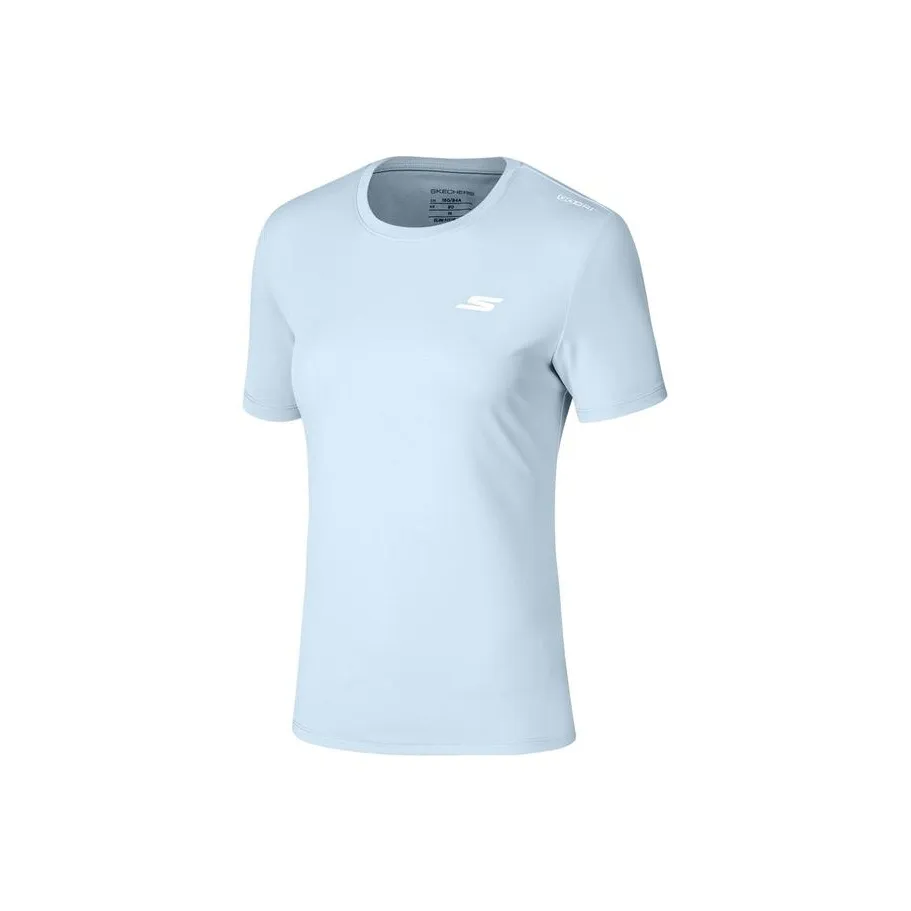 Skechers T-Shirt Женская Кашемирово-Синий