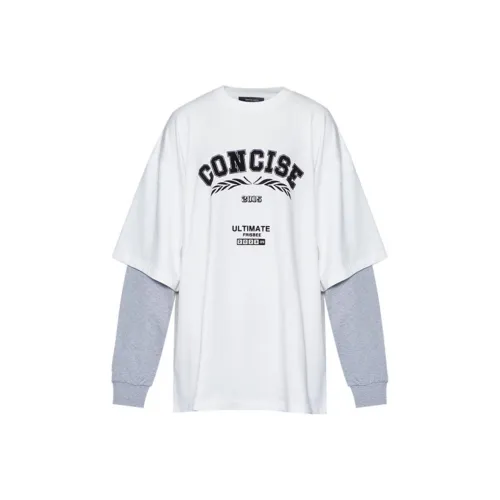CONCISE WHITE Женские футболки