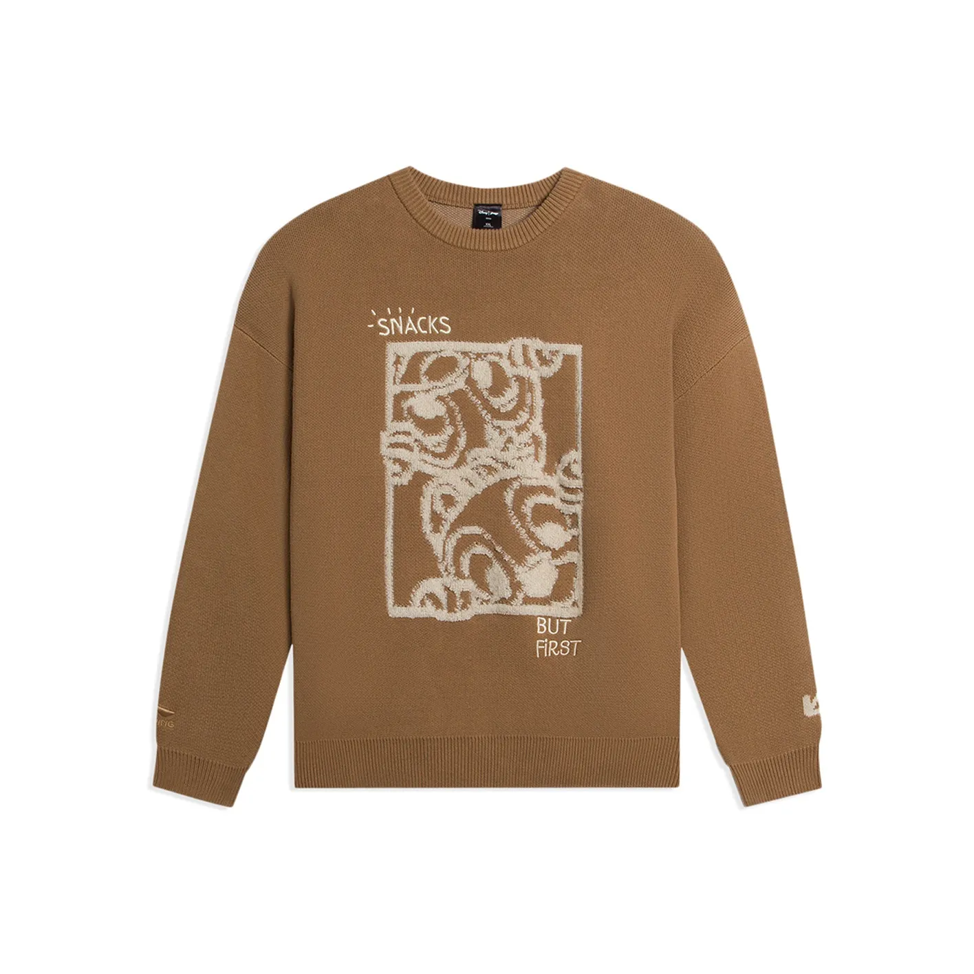 LiNing x Disney Свитер Женский Дымчатый Коричневый