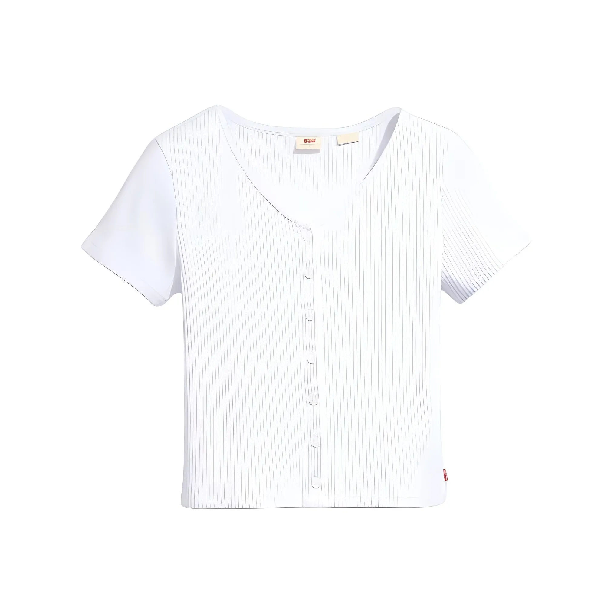 Levis T Shirts Women's White