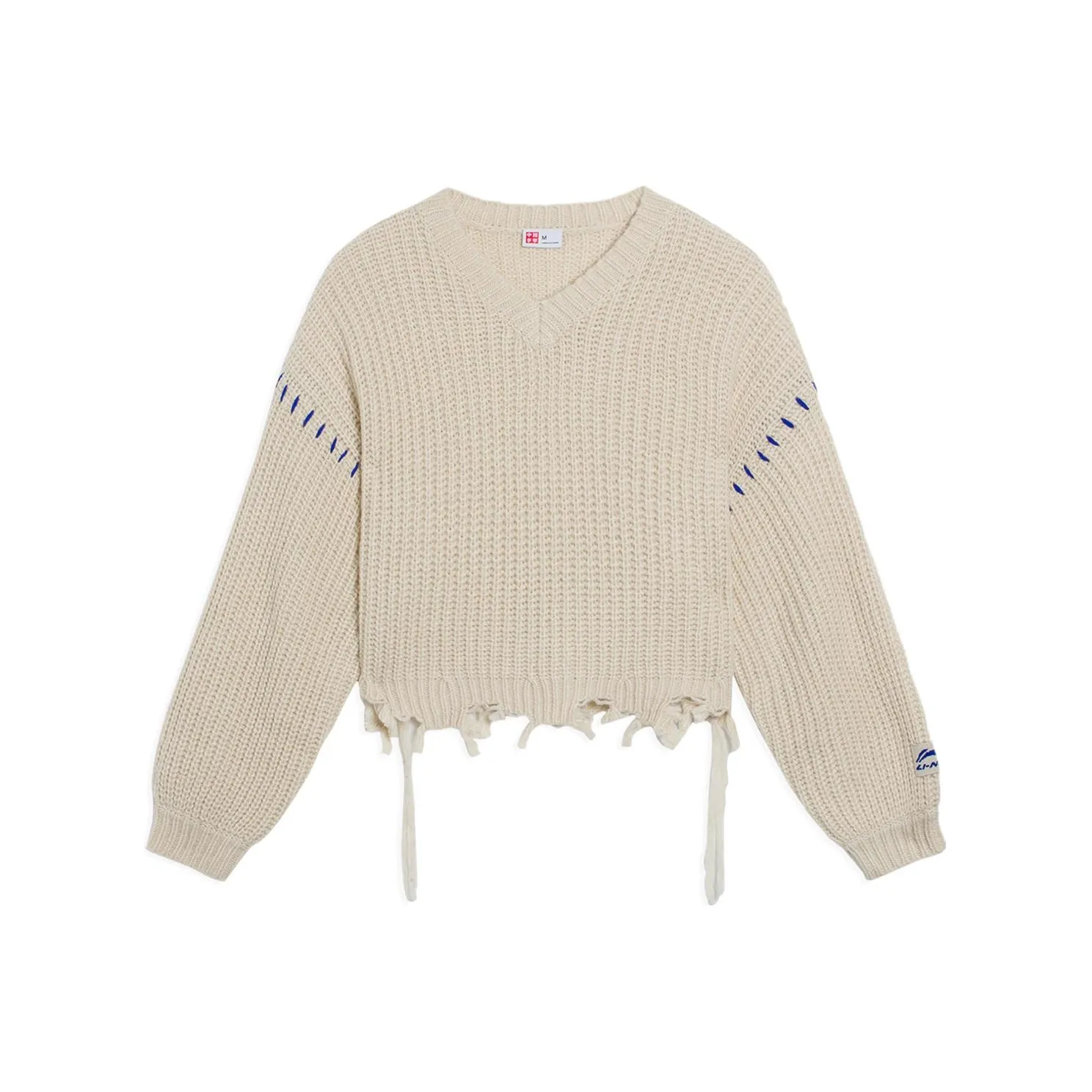 LINING Китай Li NING Овсяный серый Женские Свитеры