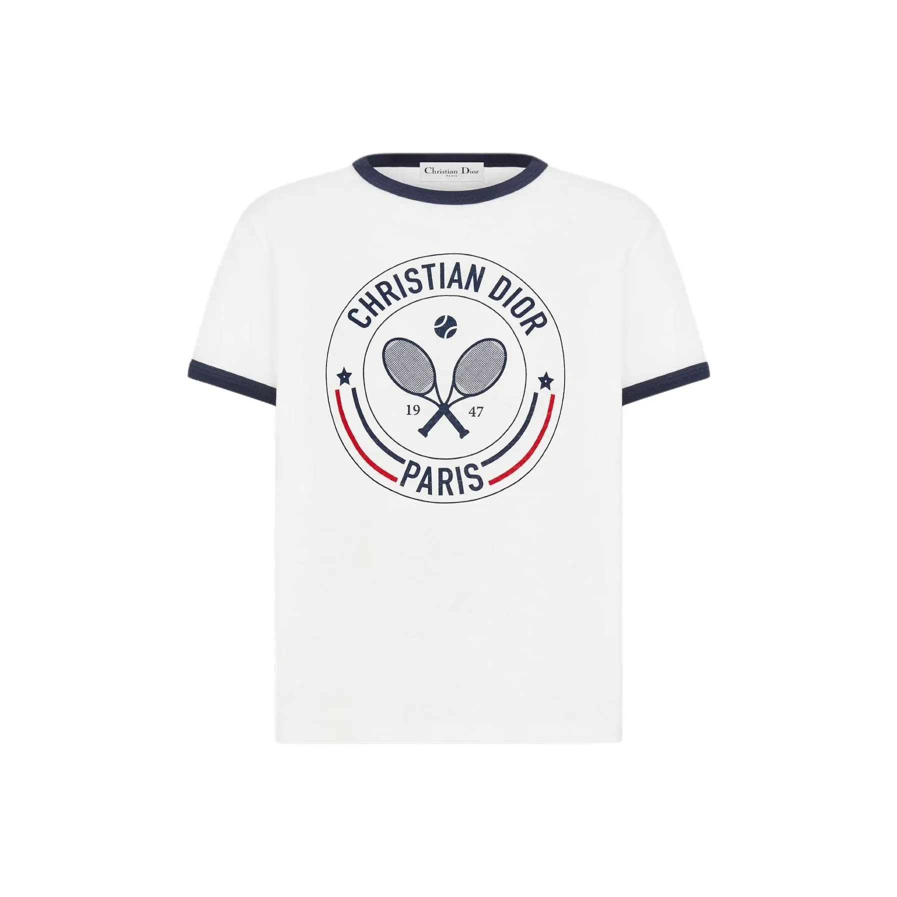 DIOR Vibe Collection Regular T Shirt Women's White