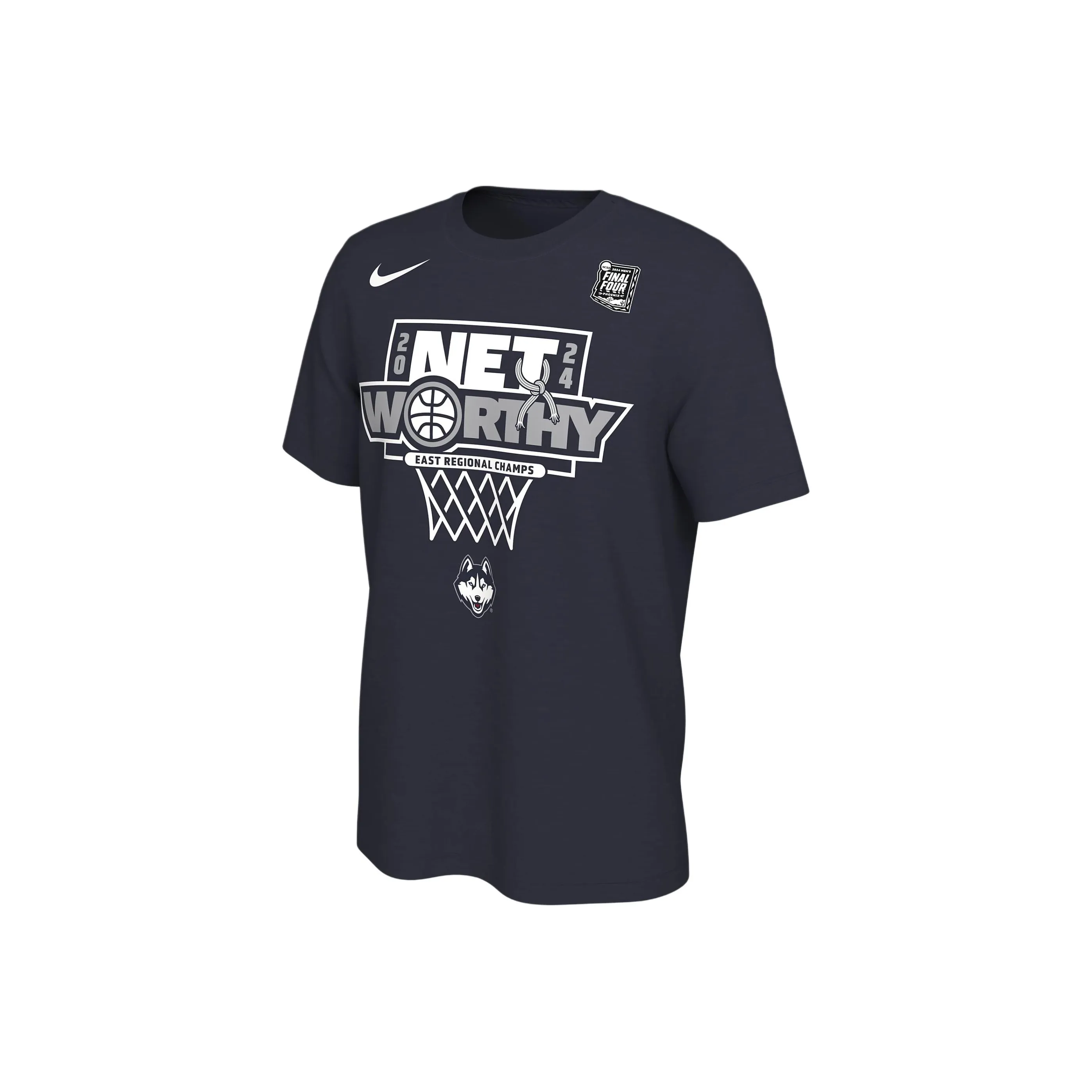 Nike UConn 2024 Men's Regional Champ Men's Nike College Basketball T Shirt
