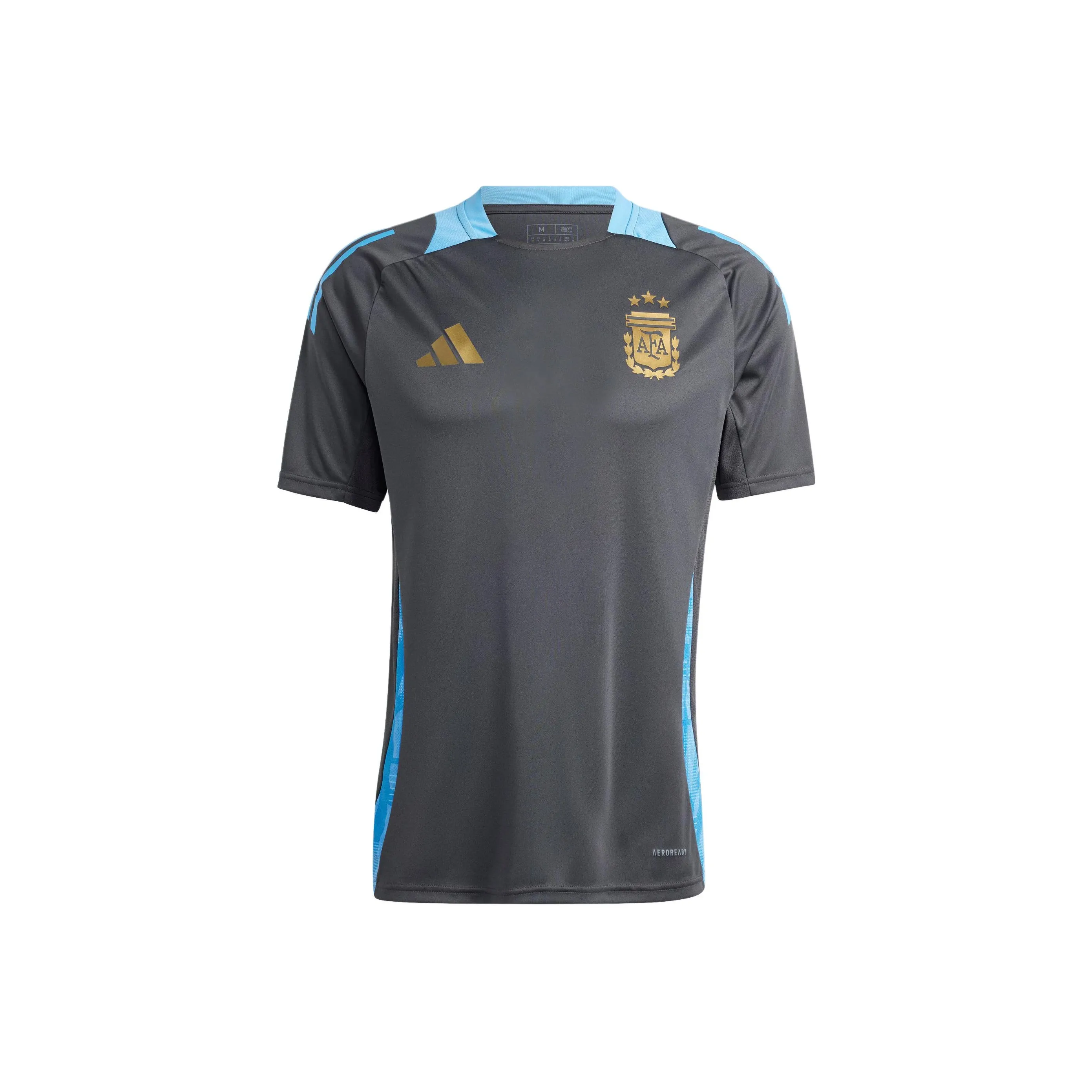 Adidas Argentina Tiro 24 Competition Jersey Soccer Jerseys Men's Carbon Black