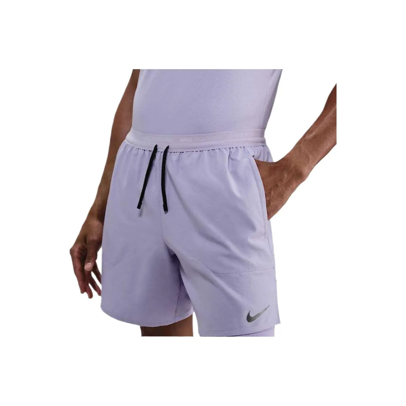 Nike Dri FIT 7
 Sports Shorts Men
s Purple