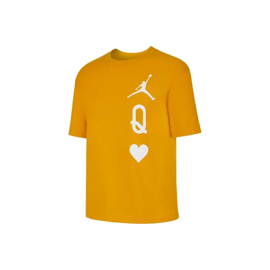 Джордан Желтый Женские T-рубашки