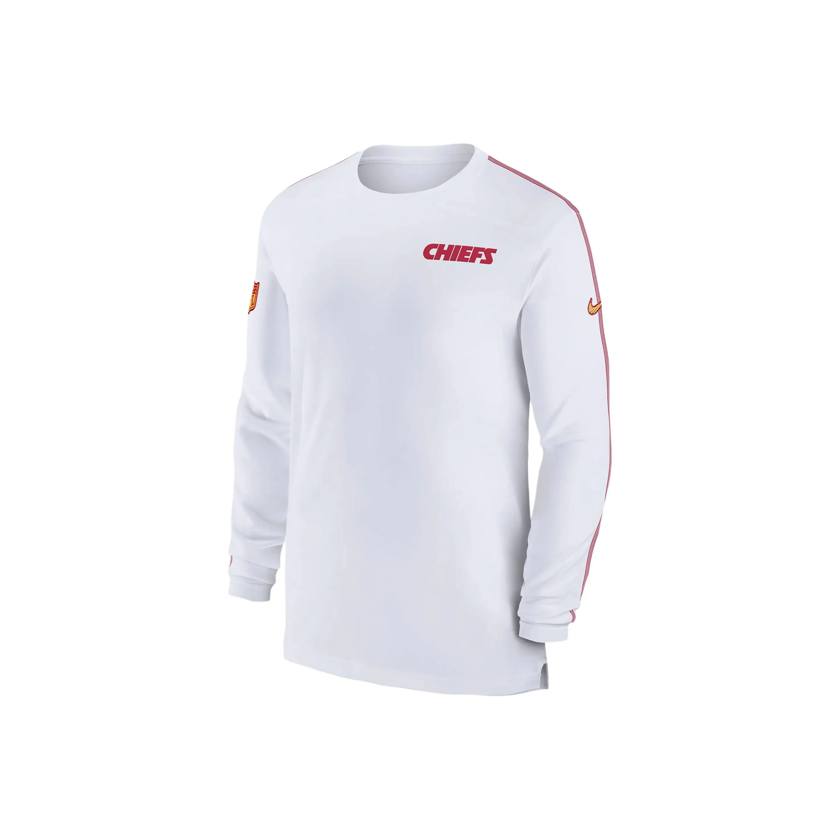 Nike Kansas City Chiefs Sideline Coach Men's Nike Dri FIT Nfl Long Sleeve Top