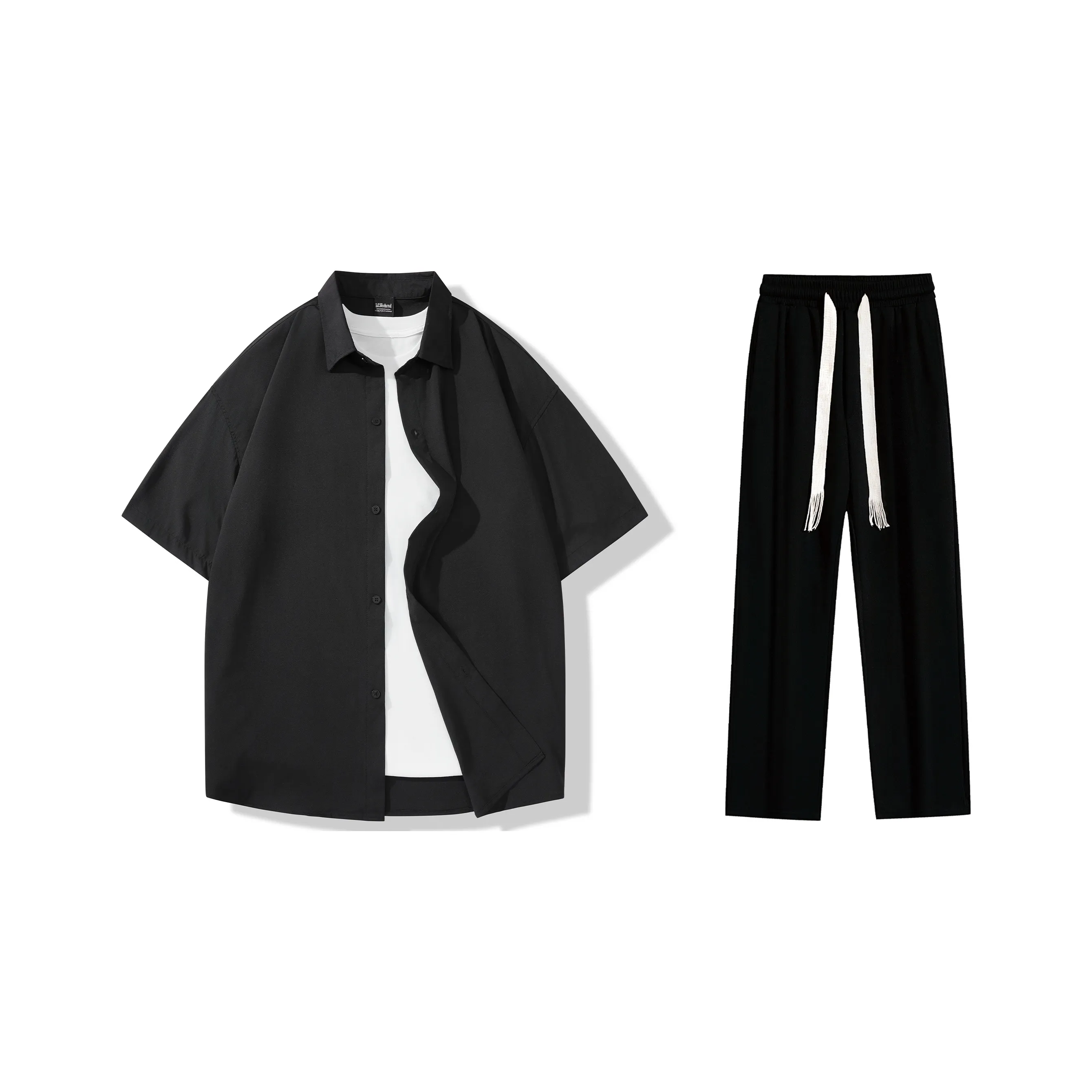LA'T.WEEKEND Shirt Matching Set Unisex