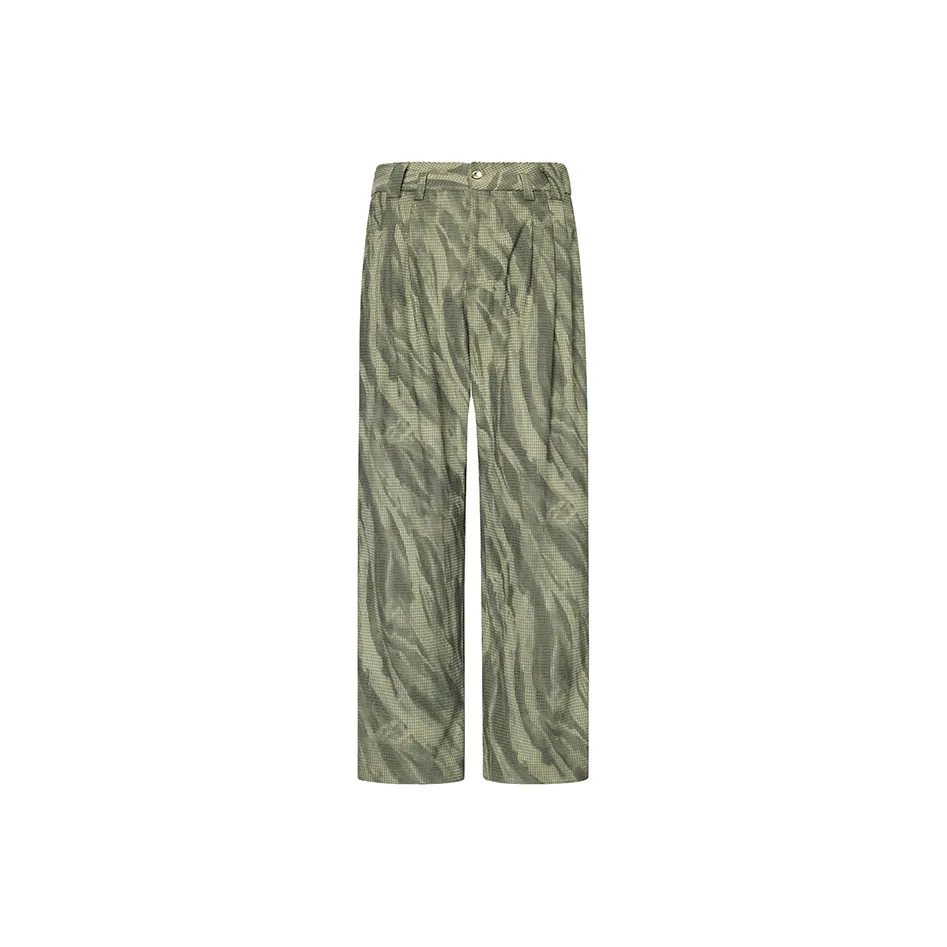 GTRG Casual Pants Unisex Light Green