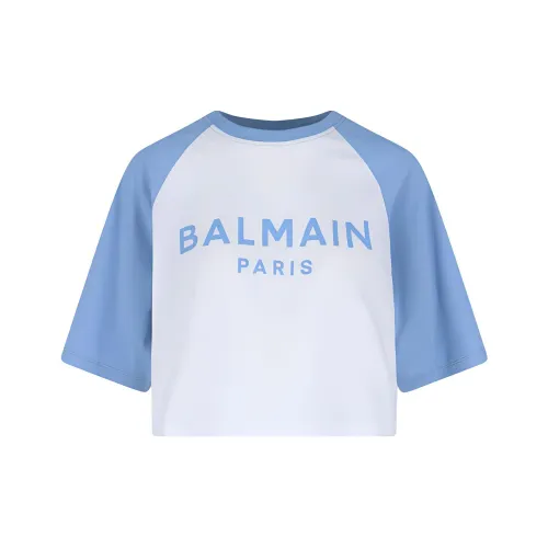 BALMAIN Белые Женские Футболки
