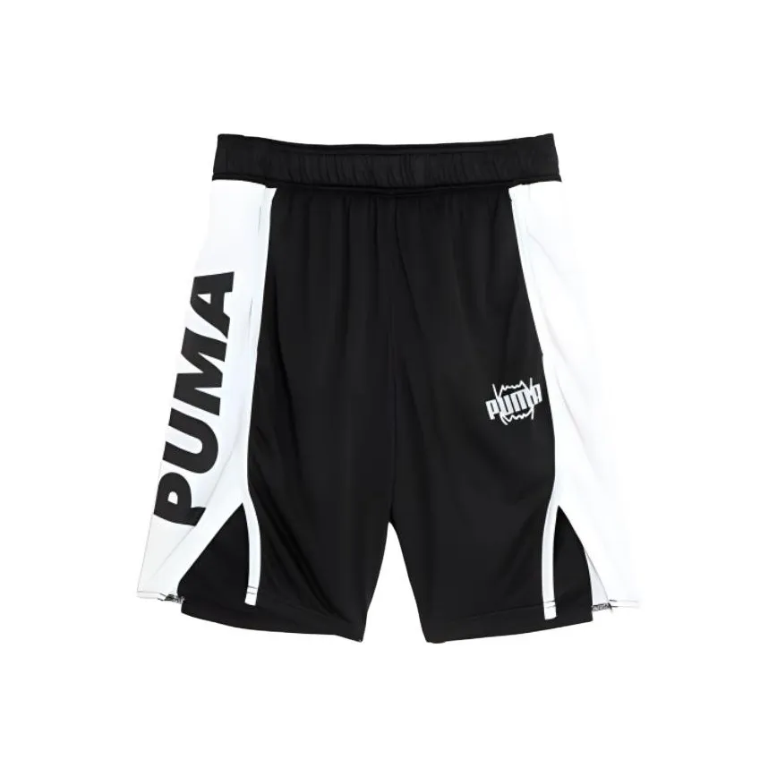 PUMA CURL Basketball Shorts Men's Black