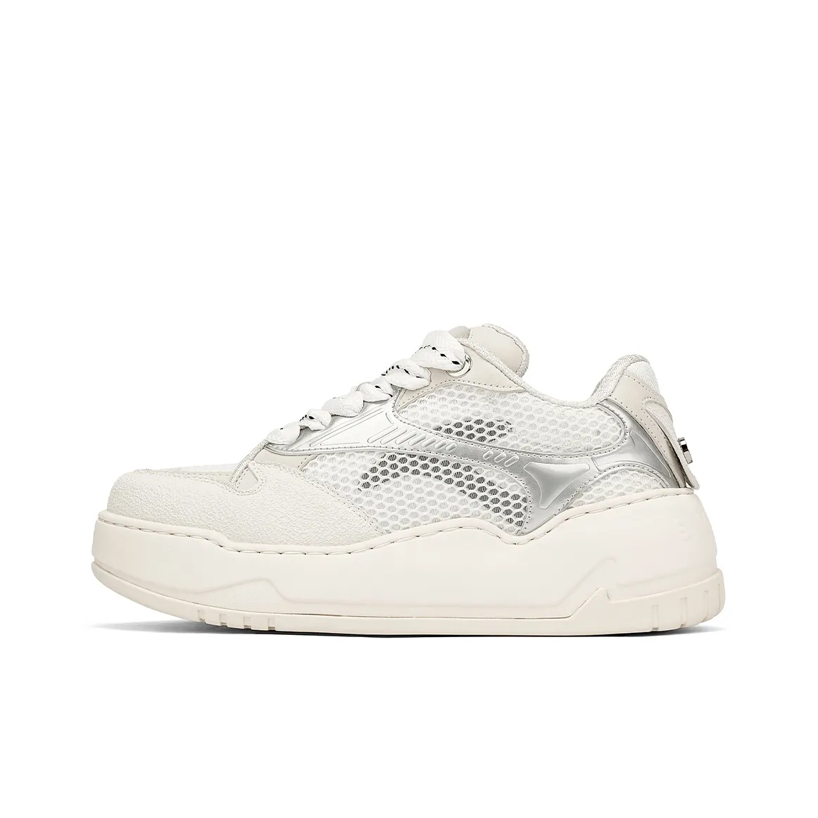 Скайлайт Низкие Кроссовки для скейтбординга Женские Белые Луна