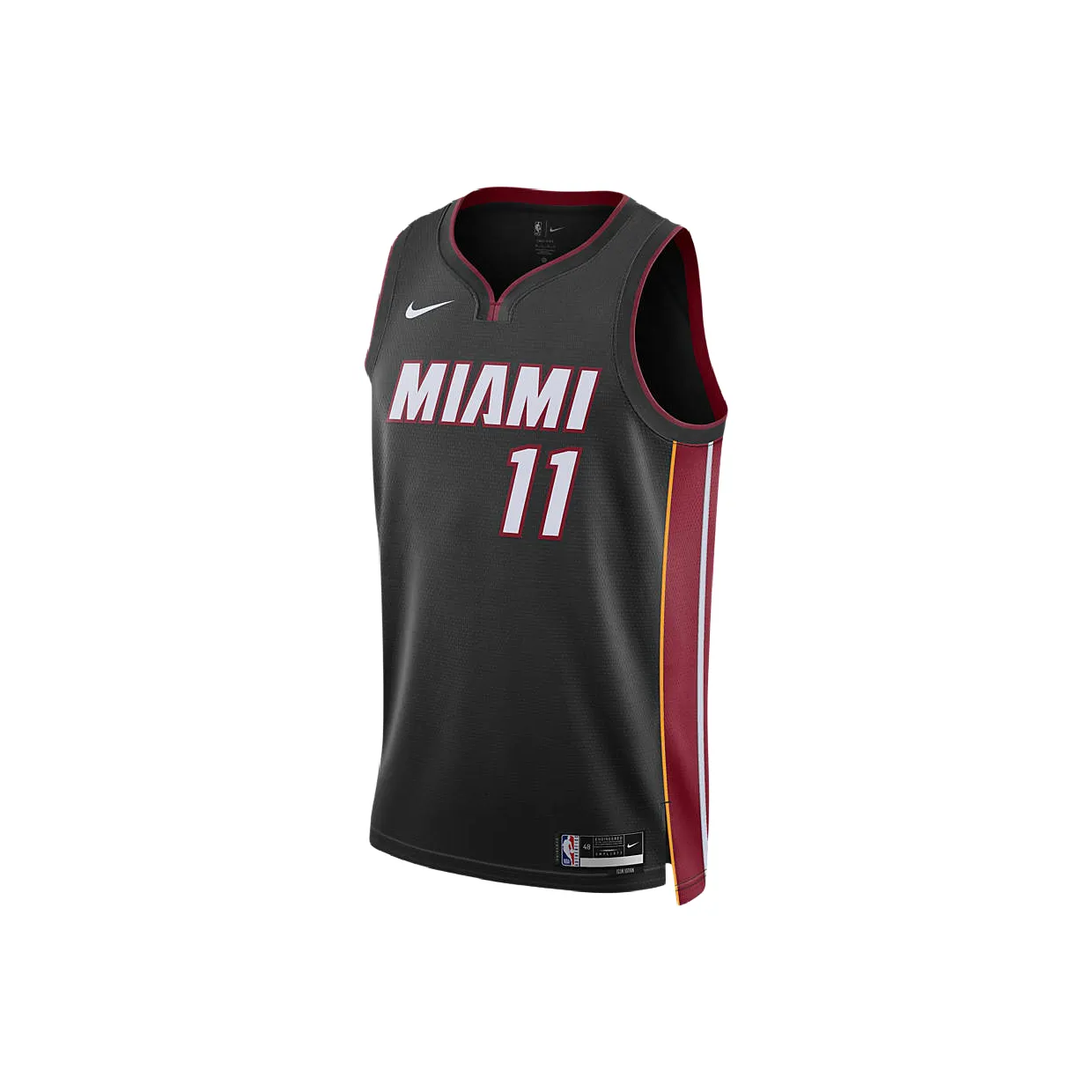 Nike Icon Classic Miami Heat Icon Edition 2022 23 Баскетбольная Джерси Мужская Черная